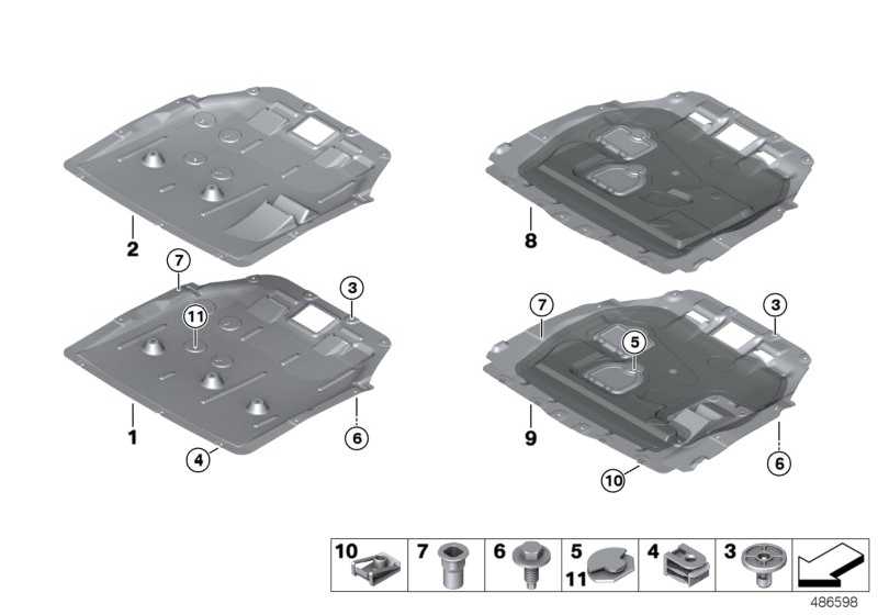 Engine compartment shielding 51757357972