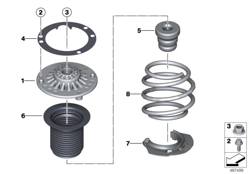 Coil spring front 31337853271