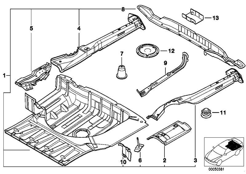 Holder rear jack 41128209459