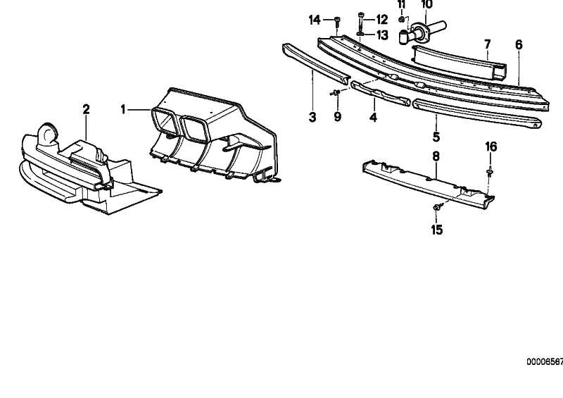 Impact absorber 8-front 51111940729