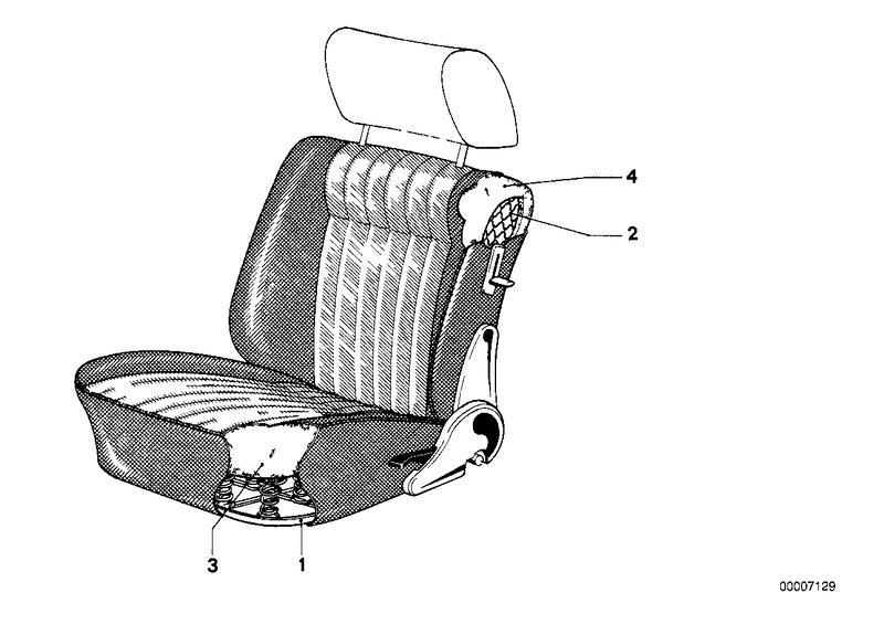 Innerspring Niederer seat 52101887212