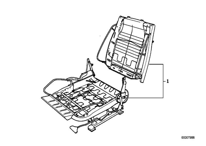 Repair seat left 52108129991