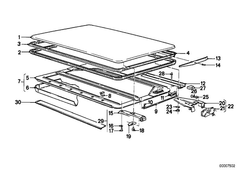 Ceiling frame based LOTUS WHITE 54121965792