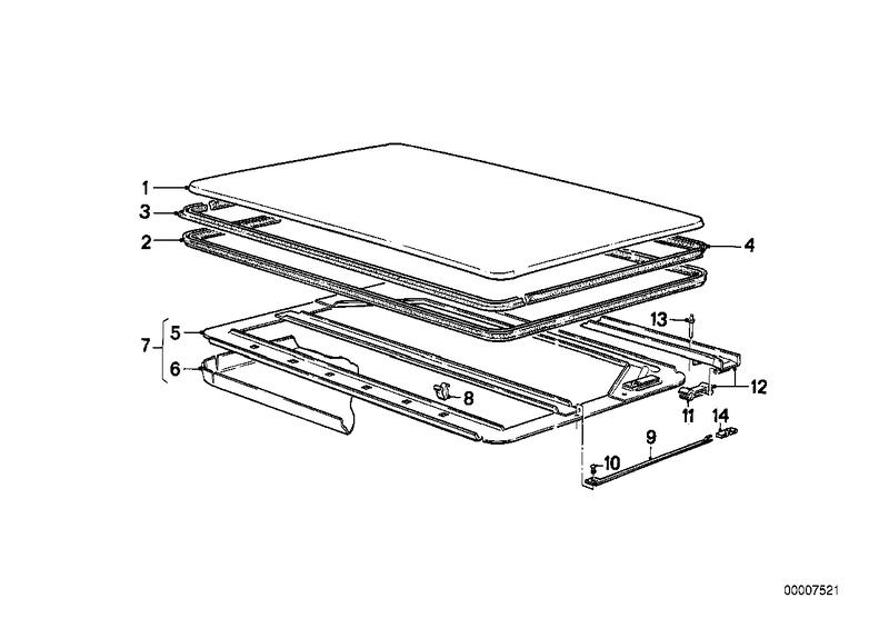 Ceiling frame based material GRAU 54121941190