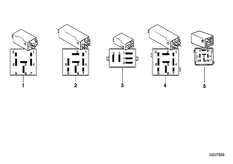 Inhibitor relay 61358364175