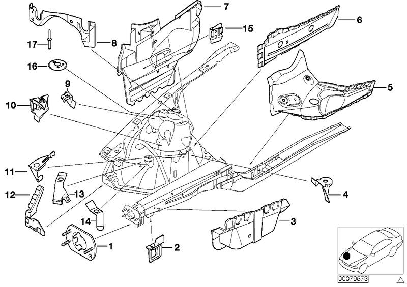 Holder brake line right 41148209666