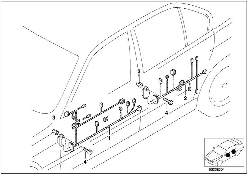 Harness driver's side 61129120776