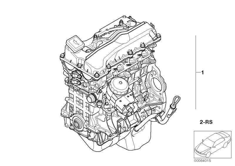 Exchange engine N46B20B 11000429948 - BMW.Click - Spare parts and ...