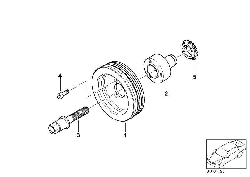 Pulley crankshaft COR-80001699