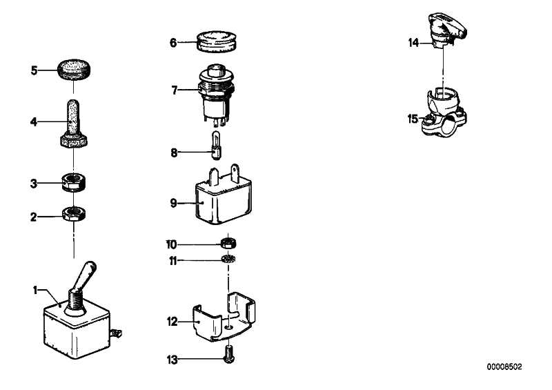 Switch bracket 61311358158