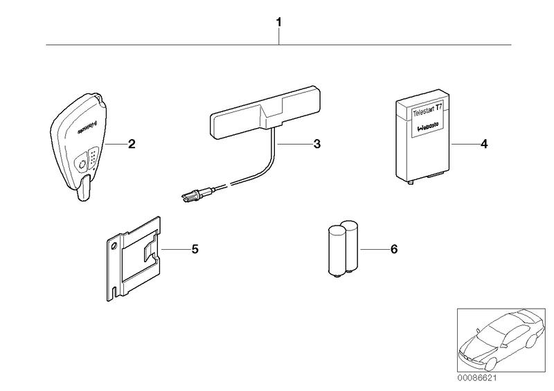 Holder receiving portion T70 / T80 / T90 / 100 64120008722