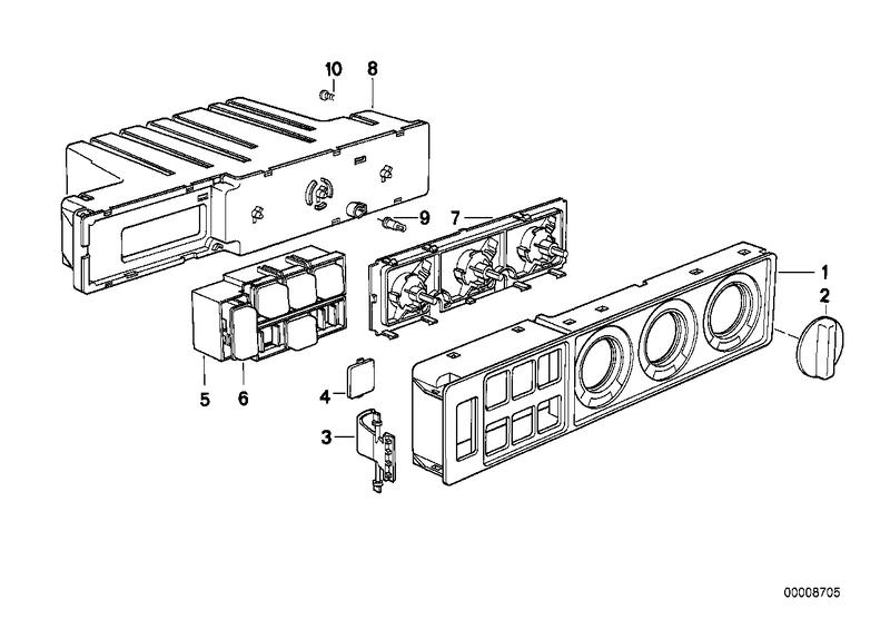 Control unit 64111390803