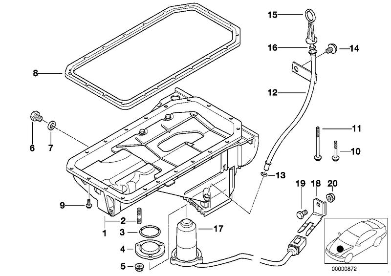 Asbestos-free gasket 11139067655