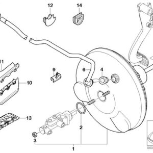 Holder vacuum line 34336756614