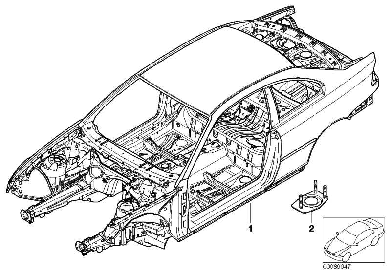 Body skeleton BASIS 3 41007894215 - BMW.Click - Spare parts and Accessories