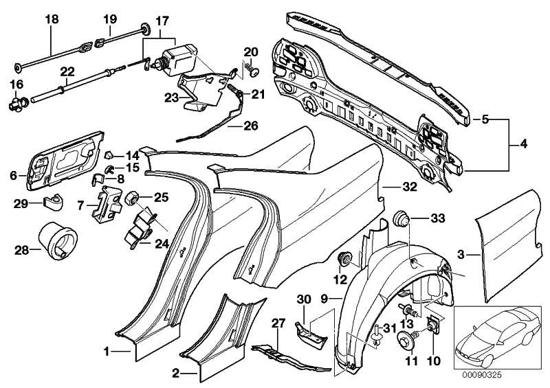 Tail trim completely 5er 41348205601