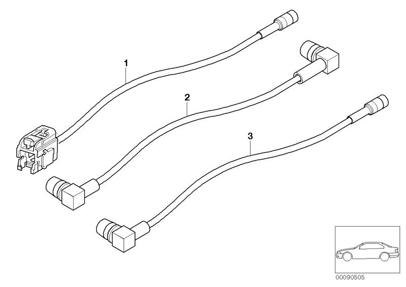 Antenna Cable Audio / Video 4830MM 61126916307