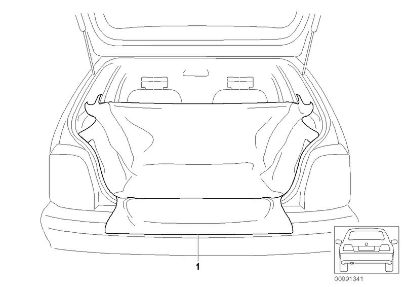 Loading protective cover MINI R55 51470432367