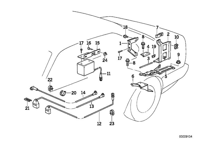 Connection cable CD changer 4310MM 65128359265