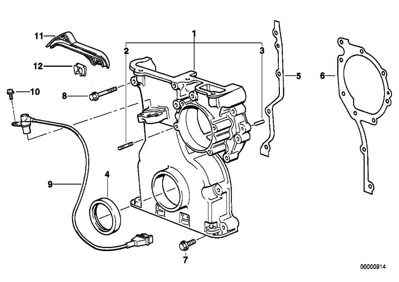 Sensor crankshaft pulse MOT CS-E066