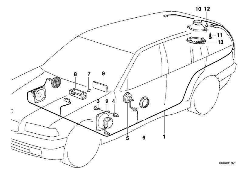 Speaker diaphragm GRAU 51448192993