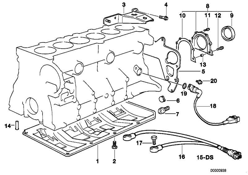 Knock Sensor 3 Series 5 Series 7 Series Z3 12141703276