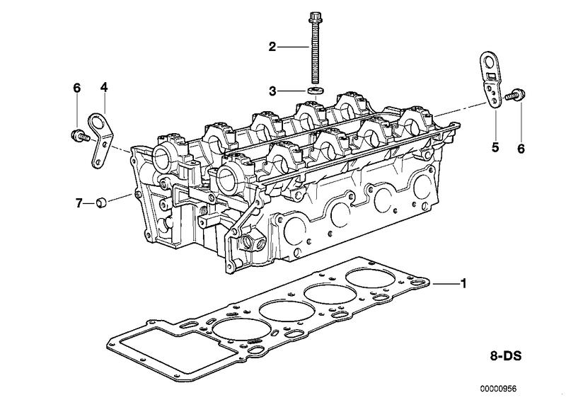 Cylinder head gasket asbestos free 207MM +0.3 11121736352