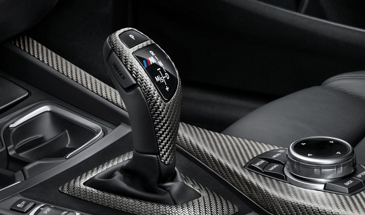 BMW M Performance carbon trim for gearshift lever automatic 1 Series F20 F21 F22 F23 2er 3 Series F30 F31 F34 F32 F33 F36 4-5 Series F07 7 Series F01 F02 F04 F25 X3 X4 F26