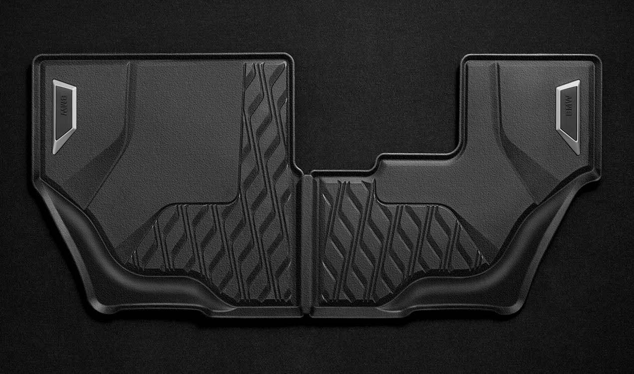 BMW allweather floor mats rear X7 G07 6seater sofa BMW.Click