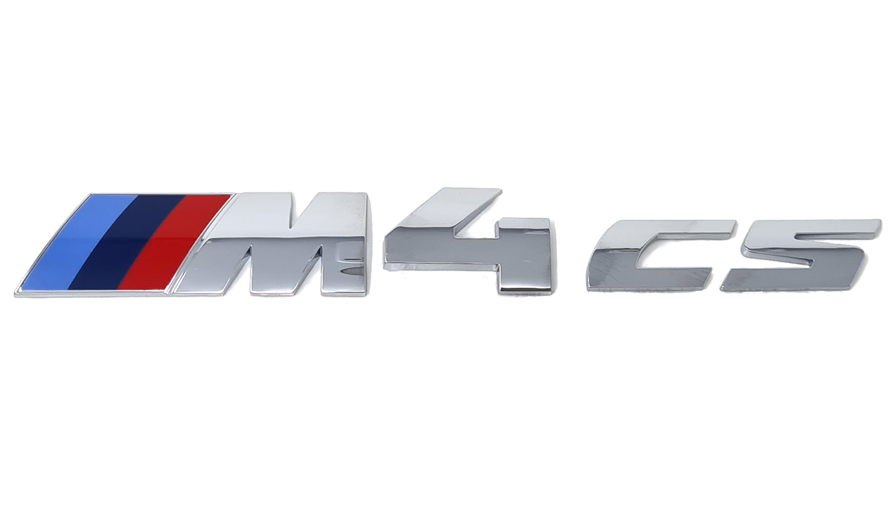 BMW M4 CS lettering M4 F82 - BMW.Click - Spare parts and Accessories